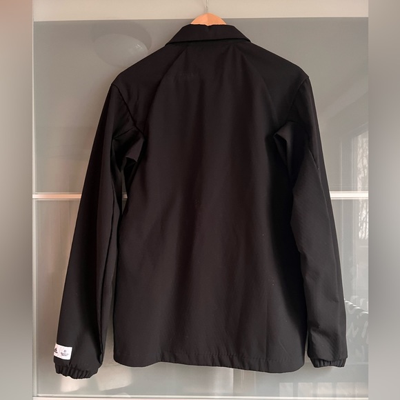 Adidas x Reigning Champ Coaches Jacket in Black sz S - Picture 2 of 6